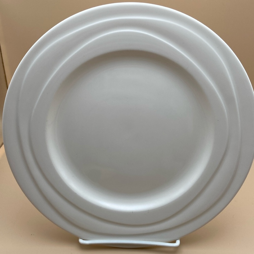 Jamie Oliver Waves Set of 2 Side Plates White­ Porcelain Ceramic #1403001